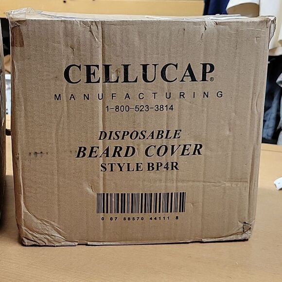 Cellucap disposable beard cover 1000 ct.   new 21" - Picture 7 of 7